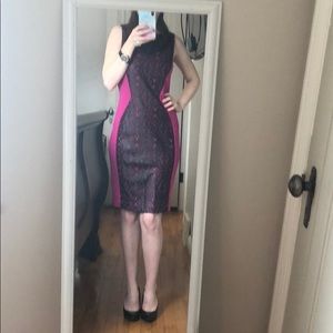 $Sale$ DKNY Sleeveless Laser Cut Dress Sz 0